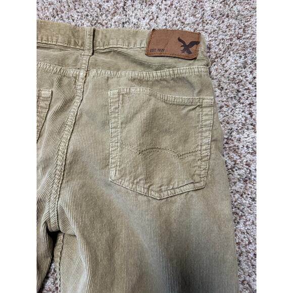American Eagle Original Straight Leg Men's Corduroy Jeans/Pants size Men's 30X32 - Picture 10 of 11
